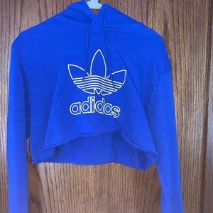 Adidas cropped hoodie